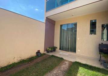 Casa com 3 dormitórios à venda, 84 m² por r$ 290.000,00 - aleixa ferreira - sarzedo/mg