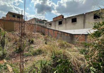 Terreno à venda, 200 m² por r$ 165.000,00 - são pedro - ibirité/mg