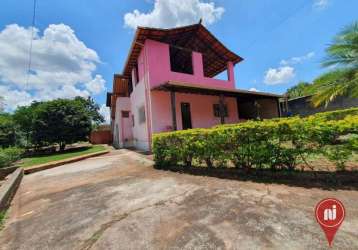 Sítio com 6 dormitórios para alugar, 1830 m² por r$ 3.300,00/mês - fecho do funil - mário campos/mg