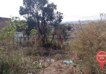 Terreno à venda, 360 m² por r$ 280.000,00 - são joão - betim/mg