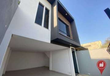 Casa com 2 dormitórios à venda, 130 m² por r$ 450.000,00 - jardim casa branca - betim/mg