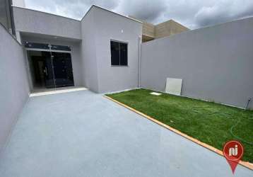 Casa com 3 dormitórios à venda, 88 m² por r$ 450.000,00 - ponte alta - betim/mg