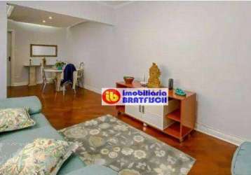 Apartamento com 2 dormitórios à venda, 74 m² por r$ 370.000 - mooca