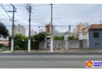 Terreno à venda, 460 m² por r$ 3.000.000,00 - vila regente feijó - são paulo/sp