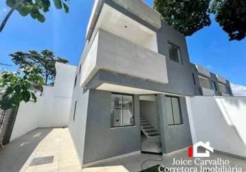 Casa 3 quartos 2 vagas - santa mônica 109mts