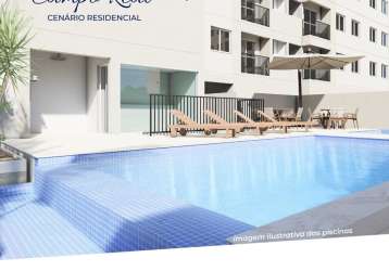 Apartamentos   prontos para morar - 54 m²- 02 dormitórios - suite - varanda - vaga