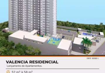 Apartamento, à venda, 1 quarto, valencia residencial , morumbi - piracicaba