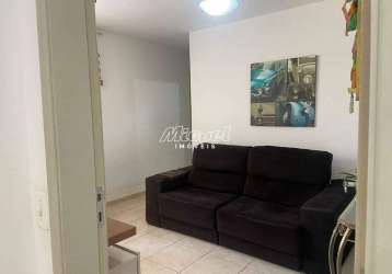 Apartamento, à venda, 2 quartos, condomínio residencial del giardino ii, dois córregos - piracicaba