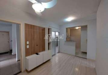 Apartamento, para aluguel, 2 quartos, condomínio residencial spazio palazzo di spagna, piracicamirim - piracicaba