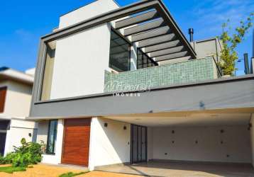 Casa em condomínio, à venda, 4 quartos, santa rosa - piracicaba