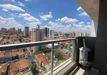 Apartamento, para aluguel, 1 quarto, edifício studio holland, cidade alta - piracicaba