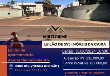 Apartamento para venda em ribeirão preto, ipiranga, 2 dormitórios, 1 banheiro, 1 vaga