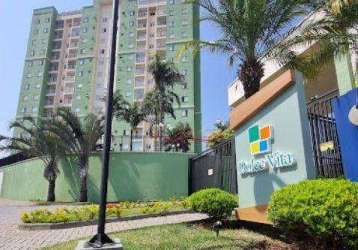 Apartamento com 2 dormitórios/ 1 suíte para alugar, por r$ 2.813,84/mês+ taxas-condominio residencial dolce vitta - arujá/sp