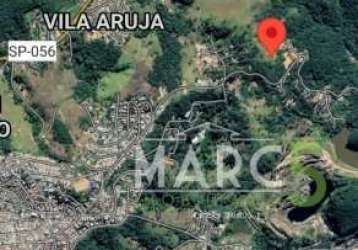 Terreno à venda na rua tomi saburo yamamoto, mirante do arujá, arujá, 12100 m2 por r$ 900.000