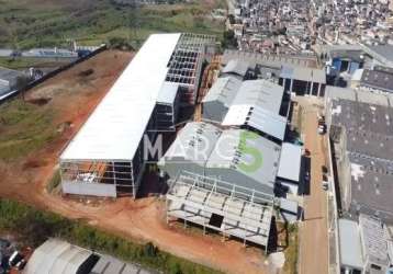 Barracão / galpão / depósito à venda na travessa flor do acaraí, industrial, itaquaquecetuba, 19316 m2 por r$ 70.000.000