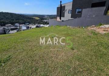 Terreno em condomínio fechado à venda na avenida das américas, aruã, mogi das cruzes, 455 m2 por r$ 730.000