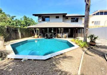 Casa em condomínio fechado com 4 quartos à venda na rua zeno zani, --, barra da tijuca, rio de janeiro, 456 m2 por r$ 4.650.000