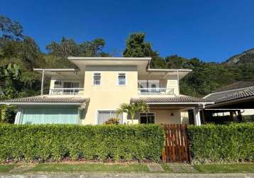 Casa em condomínio fechado com 4 quartos à venda na estrada do pontal, --, recreio dos bandeirantes, rio de janeiro, 219 m2 por r$ 2.500.000