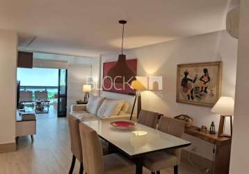 Apartamento com 3 quartos para alugar na rua zaco paraná, --, barra da tijuca, rio de janeiro, 114 m2 por r$ 8.000