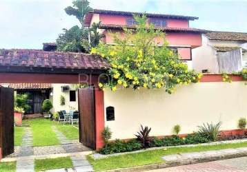 Casa em condomínio fechado com 4 quartos à venda na rua catarina elias boueri, --, vargem pequena, rio de janeiro, 278 m2 por r$ 1.300.000