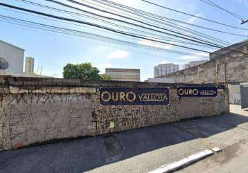 Terreno à venda, 1100 m² por r$ 5.500.000,00 - alto do pari - são paulo/sp