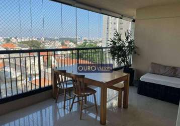 Apartamento com 3 dormitórios à venda, 120 m² por r$ 1.280.000,00 - parque da vila prudente - são paulo/sp