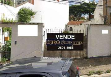 Terreno à venda, 200 m² por r$ 1.200.000 - campo belo - são paulo/sp