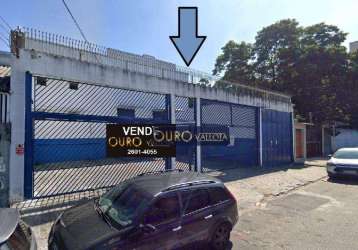 Galpão à venda, 1000 m² por r$ 4.500.000,00 - vila carmosina - são paulo/sp