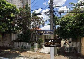 Terreno à venda, 475 m² por r$ 1.650.000 - água rasa - são paulo/sp