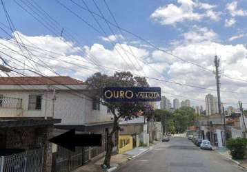 Terreno à venda, 256 m² por r$ 1.200.000,00 - mooca - são paulo/sp