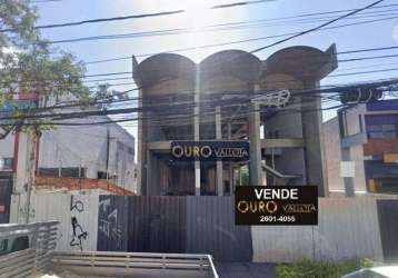 Prédio à venda, 902 m² por r$ 6.000.000,00 - belenzinho - são paulo/sp