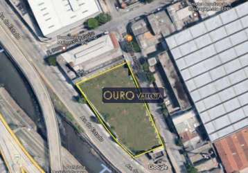 Terreno à venda, 3300 m² por r$ 9.000.000,00 - mooca - são paulo/sp