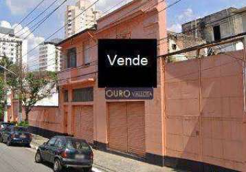 Terreno à venda, 4600 m² por r$ 26.500.000,00 - mooca - são paulo/sp