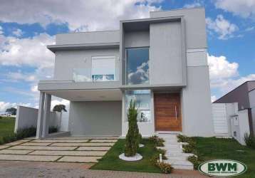 Casa com 3 dormitórios, 346 m² - venda por r$ 2.600.000,00 ou aluguel por r$ 18.550,00/mês - alphaville nova esplanada - votorantim/sp