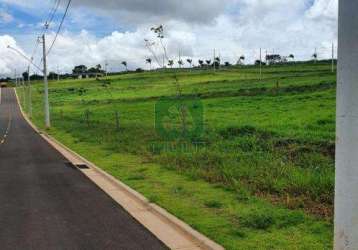 Terreno em condomínio fechado à venda no terras alpha uberlândia, uberlândia  por r$ 300.000