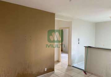 Apartamento com 2 quartos para alugar no chácaras tubalina e quartel, uberlândia  por r$ 1.000