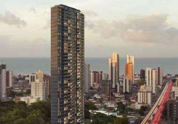 Mirante ruy carneiro, apartamento para venda com 122m², 3 quartos em brisamar, joão pessoa - pb