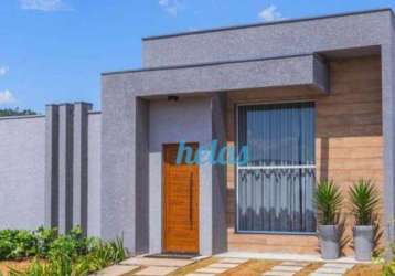 Casa com 3 dormitórios à venda, 156 m² por r$ 1.270.000,00 - villaggio terra nova - atibaia/sp