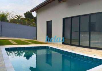 Casa com 3 dormitórios e 1 suíte à venda com 108m² por r$ 679.000,00 -  village- jardim estância brasil - atibaia/sp