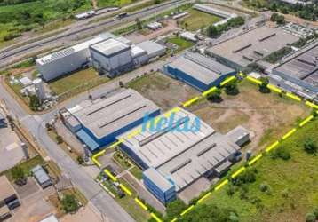 Galpão industrial com 3.857,85 m² para locação por r$ 84.872,70 no distrito industrial alfredo relo - itatiba/sp.