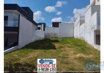 Terreno 284,74 m2 no condomínio ibiti reserva – sorocaba