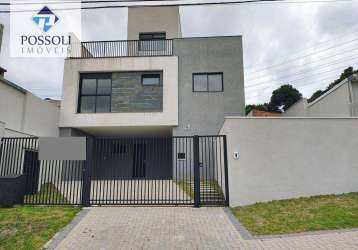 Sobrado com 3 dormitórios à venda, 205 m² por r$ 930.000,00 - pilarzinho - curitiba/pr