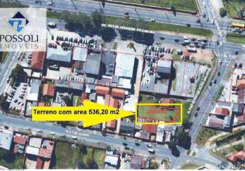 Terreno à venda, 536 m² por r$ 1.300.000,00 - tarumã - curitiba/pr