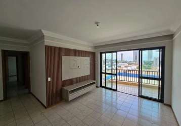 Apartamento de 4 quartos para alugar no edifício candeias, 125,06 m², jardim irajá, zona sul de ribeirão preto