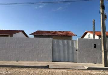 Casas com 02 quartos no cidade arvoredo, são g. amarante rn