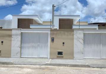 Casas com 02 quartos, sendo 01 suíte em nova esperança - parnamirim/rn