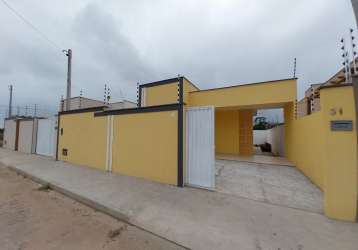 Casas com 02 quartos no bela vista, macaíba rn