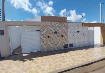 Casa com 02 quartos, sendo 01 suíte, nova esperança, parnamirim rn