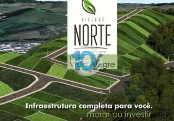 Lote 333 m² no village norte - vista alegre - bm, vista alegre, barra mansa - rj