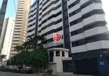 A 150 metros da beira mar,  apartamento com 3 quartos. 180 m² - venda por r$ 1.000.000 ou aluguel por r$ 6.706/mês - meireles - fortaleza/ce